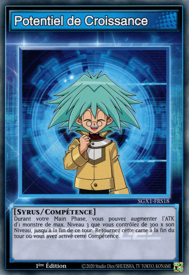 Potentiel de Croissance : SGX1-FRS18 (C)