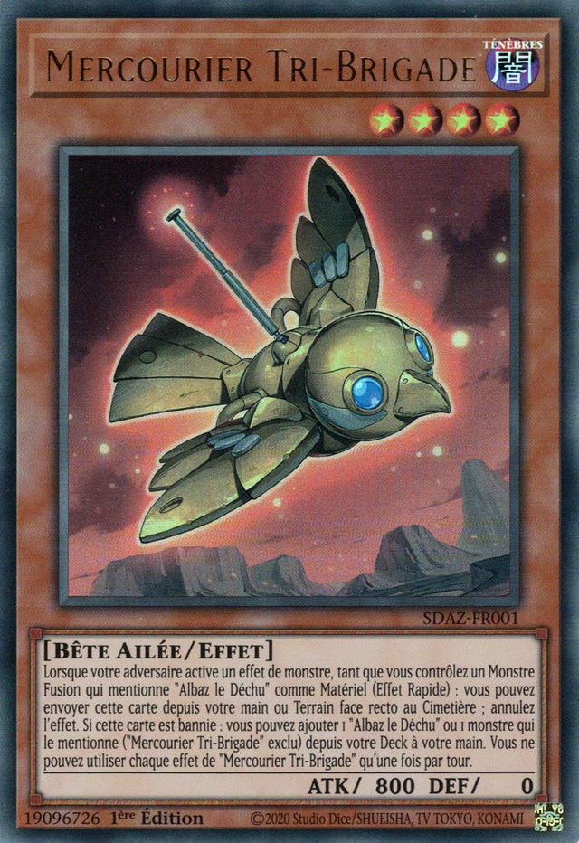Mercourier Tri-Brigade - SDAZ-FR001 - Cartes Yu-Gi-Oh!