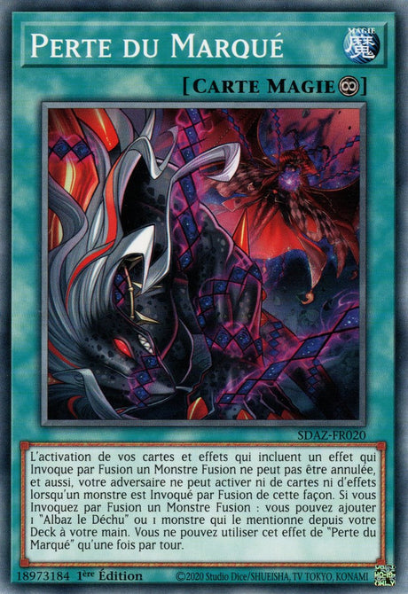 Perte du Marqué - SDAZ-FR020