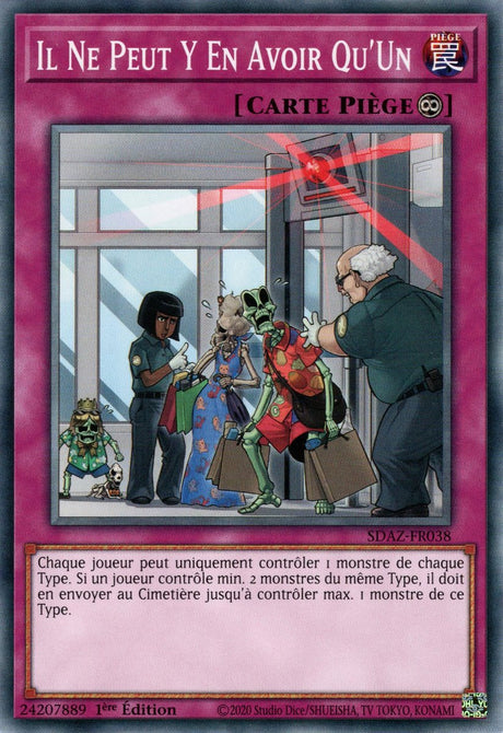 Il Ne Peut Y En Avoir Qu'Un - SDAZ-FR038