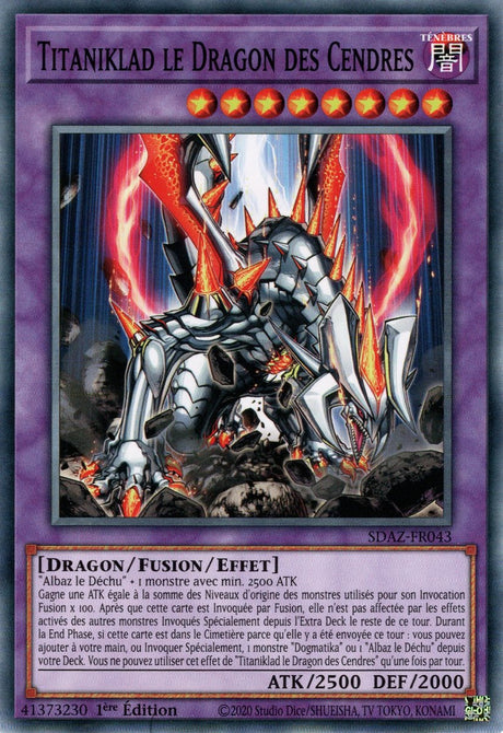 Titaniklad le Dragon des Cendres - SDAZ-FR043