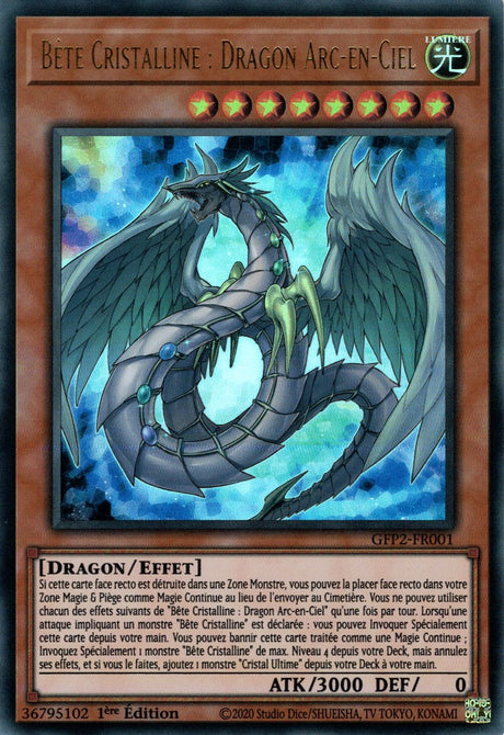 Bête Cristalline : Dragon Arc-en-Ciel - GFP2-FR001