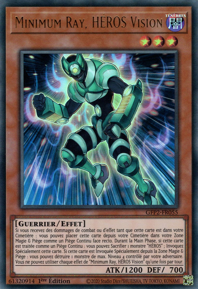 Minimum Ray, HÉROS Vision - GFP2-FR055