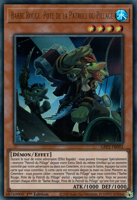 Barbe Rouge, Pote de la Patroll du Pillage - GFP2-FR092