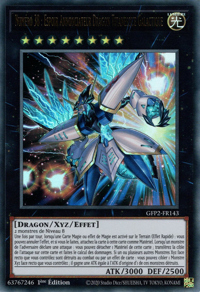 Numéro 38 : Espoir Annonciateur Dragon Titanesque Galactique - GFP2-FR143