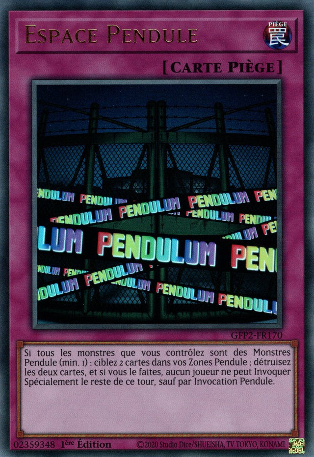 Espace Pendule - GFP2-FR170