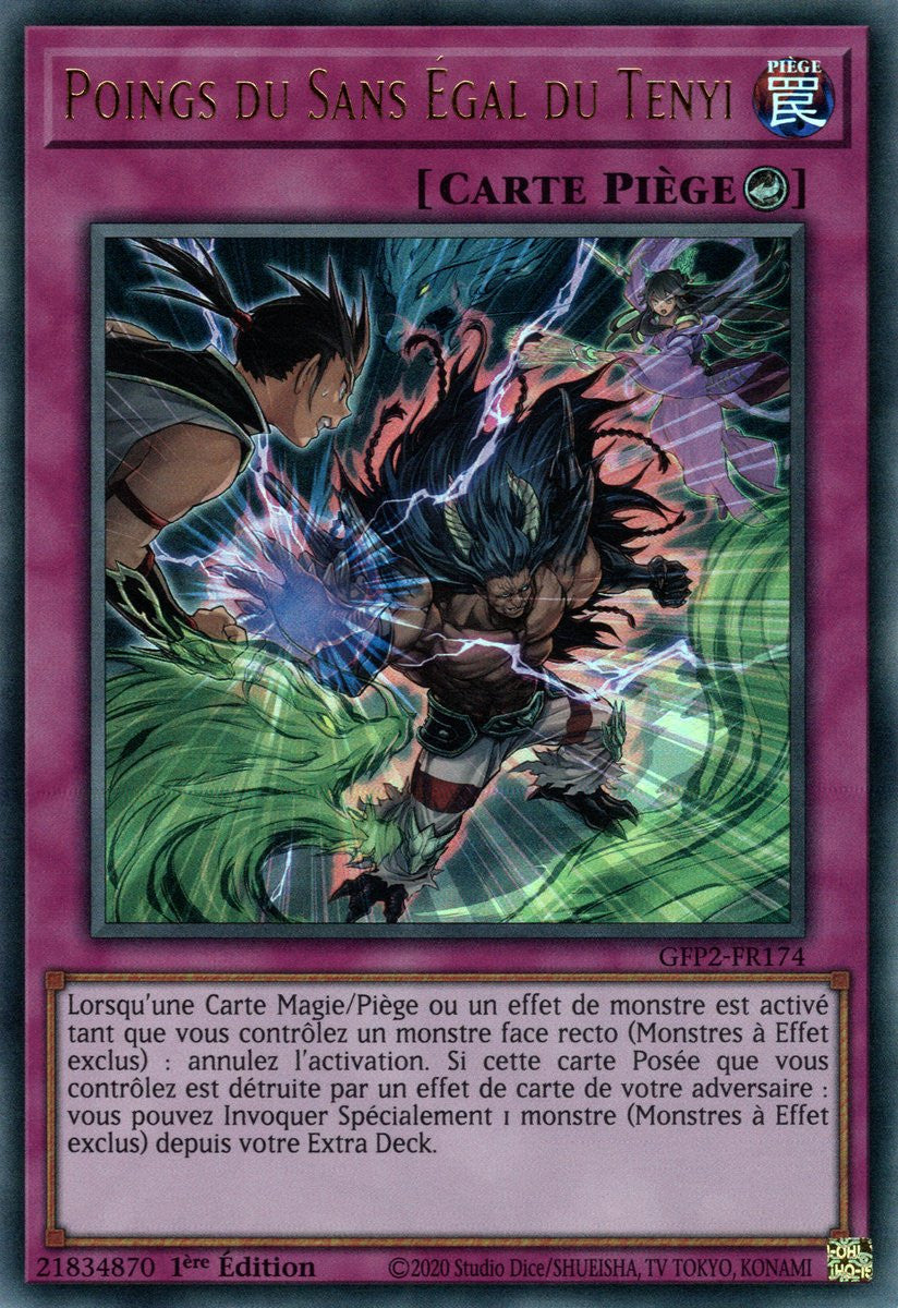 Poings du Sans Égal du Tenyi - GFP2-FR174