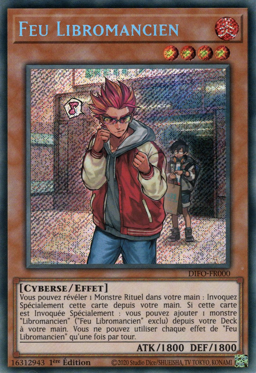 Feu Libromancien - DIFO-FR000 - Cartes Yu-Gi-Oh!