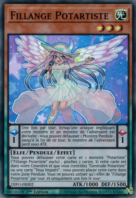 Fillange Potartiste - DIFO-FR002 - Cartes Yu-Gi-Oh!