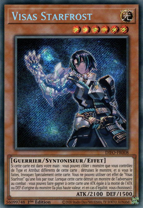 Visas Starfrost - DIFO-FR008 - Cartes Yu-Gi-Oh!