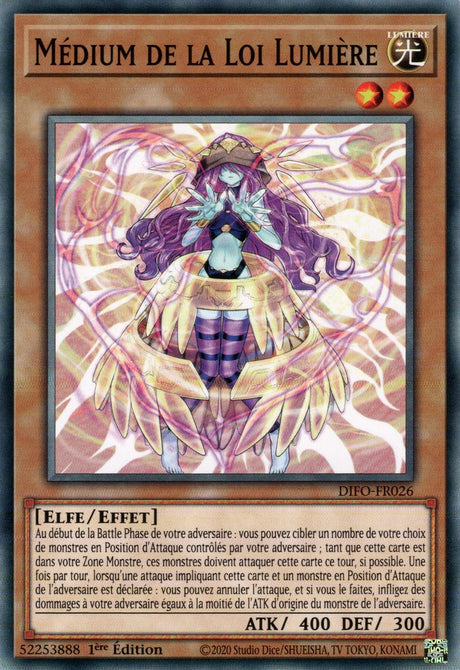 Médium de la Loi Lumière - DIFO-FR026 - Cartes Yu-Gi-Oh!