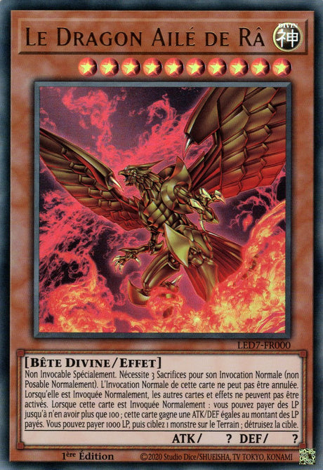 LED7-FR000 Le Dragon Ailé de Râ (Ultra Rare)