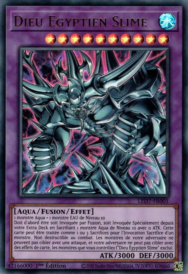 LED7-FR001 Dieu Égyptien Slime