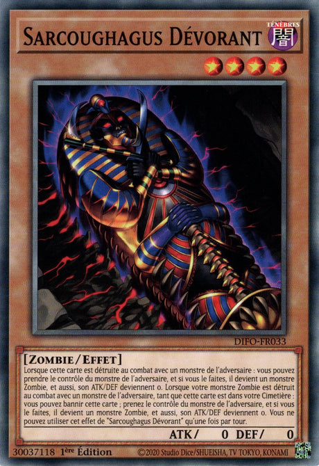 Sarcoughagus Dévorant - DIFO-FR033 - Cartes Yu-Gi-Oh!