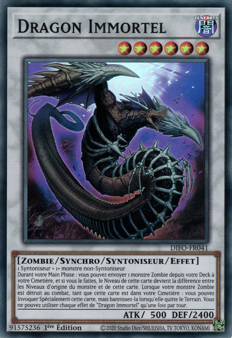Dragon Immortel - DIFO-FR041 - Cartes Yu-Gi-Oh!
