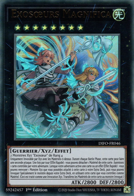 Exosœurs Magnifica - DIFO-FR046 - Cartes Yu-Gi-Oh!