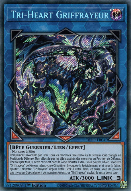 Tri-Heart Griffrayeur - DIFO-FR049 - Cartes Yu-Gi-Oh!