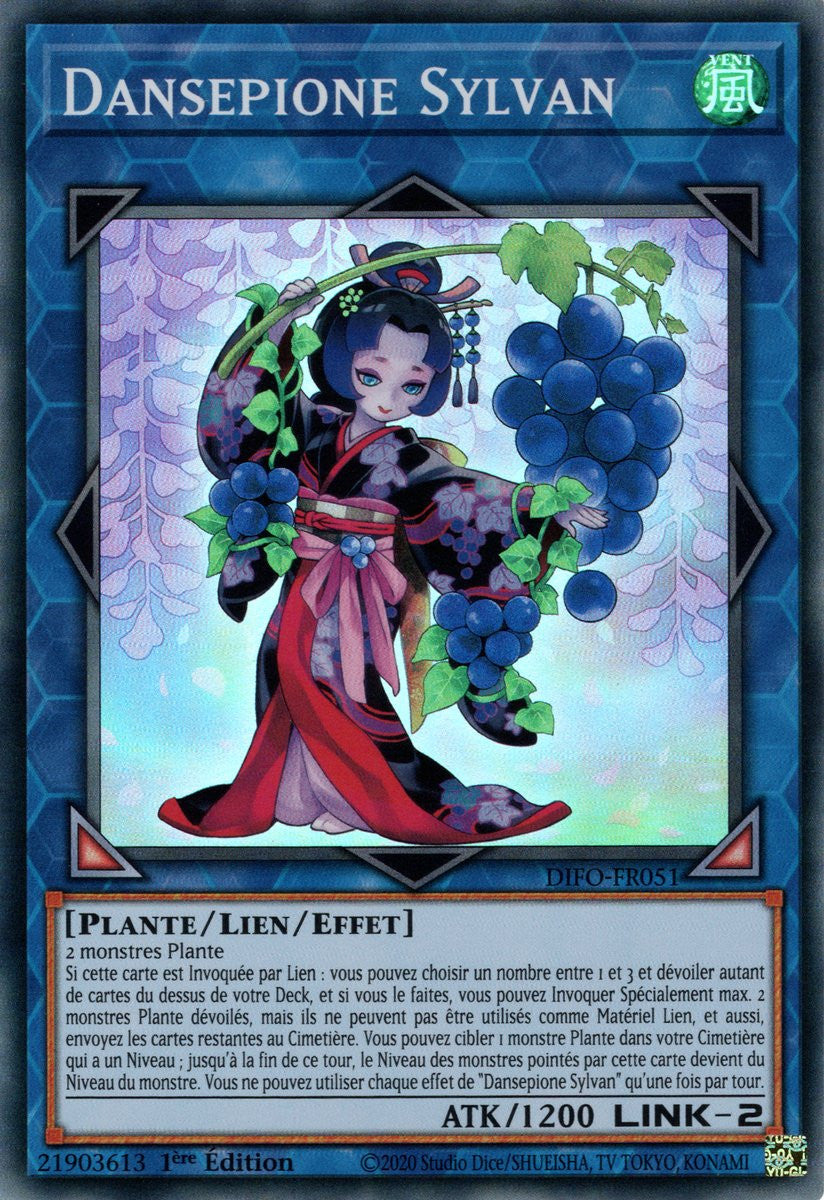 Dansepione Sylvan - DIFO-FR051 - Cartes Yu-Gi-Oh!