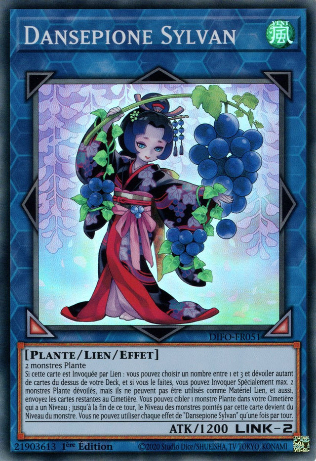 Dansepione Sylvan - DIFO-FR051 - Cartes Yu-Gi-Oh!
