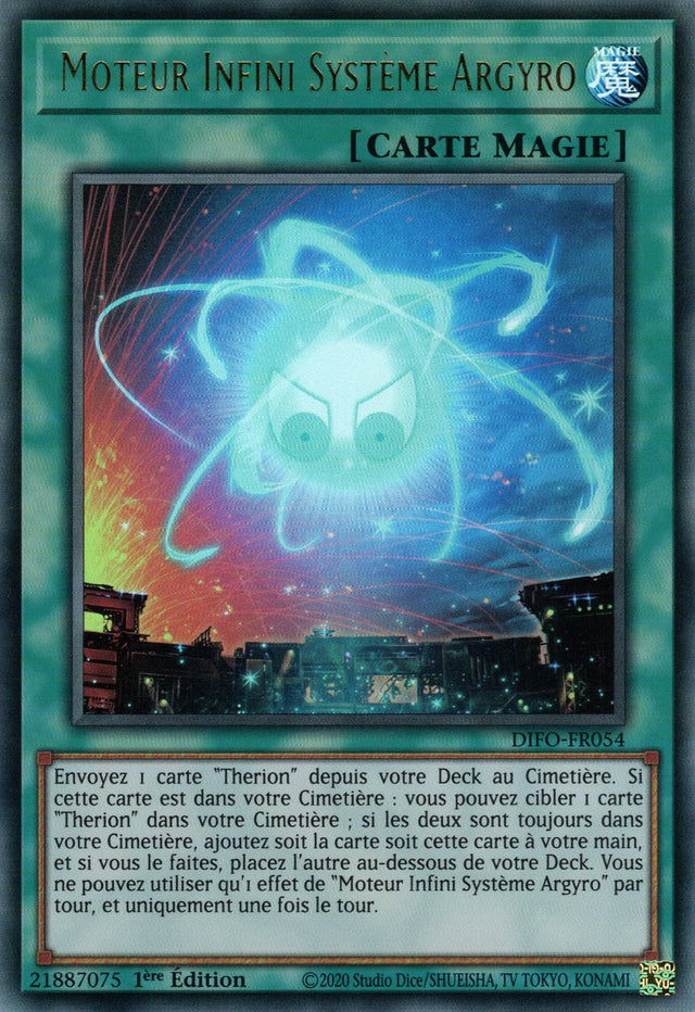Moteur Infini Système Argyro - DIFO-FR054 - Cartes Yu-Gi-Oh!