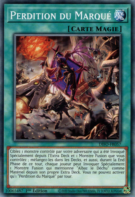 Perdition du Marqué - DIFO-FR057 - Cartes Yu-Gi-Oh!