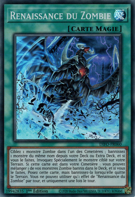 Renaissance du Zombie - DIFO-FR060 - Cartes Yu-Gi-Oh!