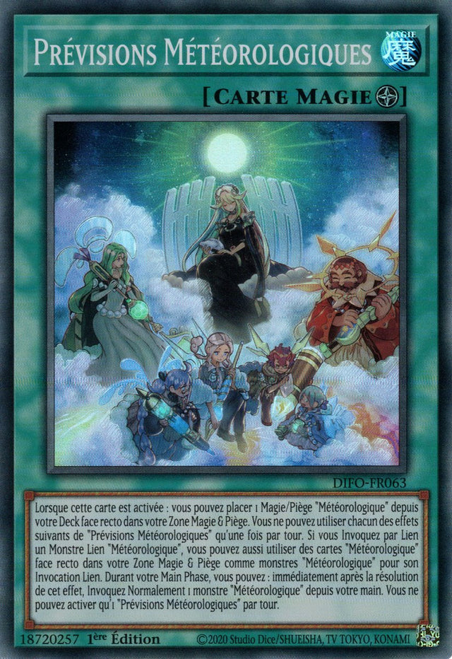 Prévisions Météorologiques - DIFO-FR063 - Cartes Yu-Gi-Oh!