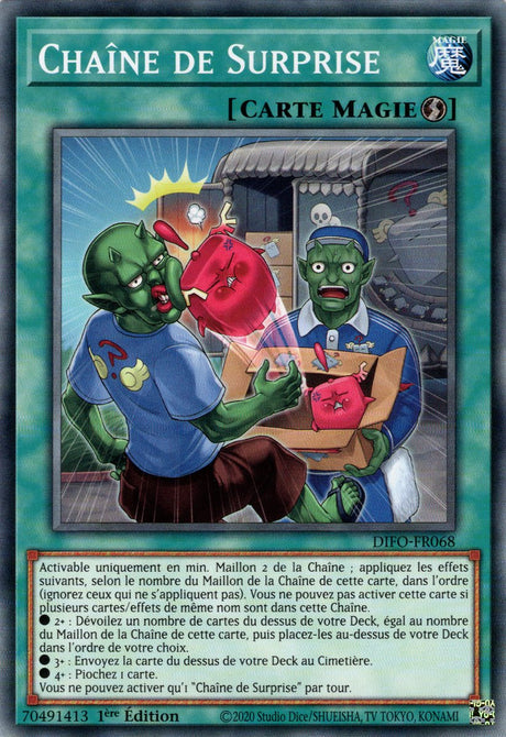 Chaîne de Surprise - DIFO-FR068 - Cartes Yu-Gi-Oh!