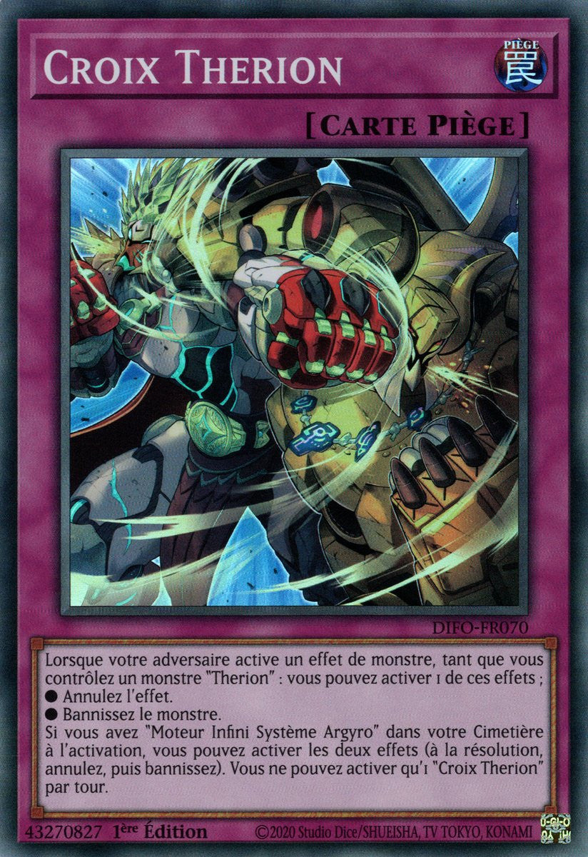 Croix Therion - DIFO-FR070 - Cartes Yu-Gi-Oh!