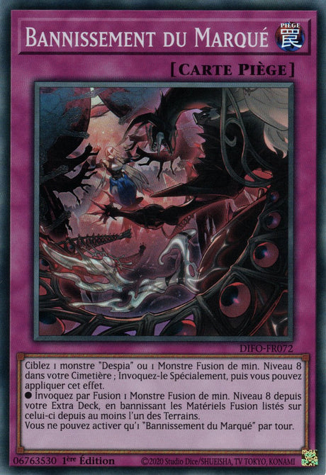 Bannissement du Marqué - DIFO-FR072 - Cartes Yu-Gi-Oh!
