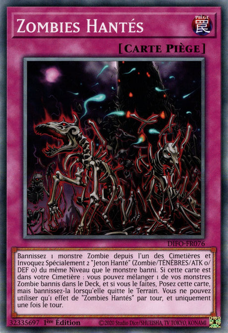 Zombies Hantés - DIFO-FR076 - Cartes Yu-Gi-Oh!