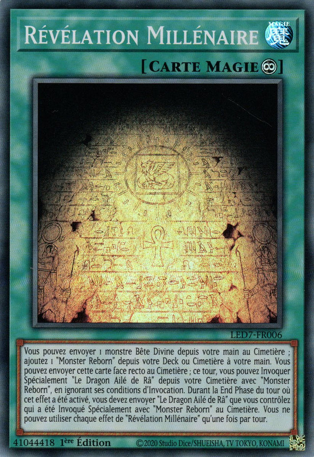 LED7-FR006 Révélation Millénaire