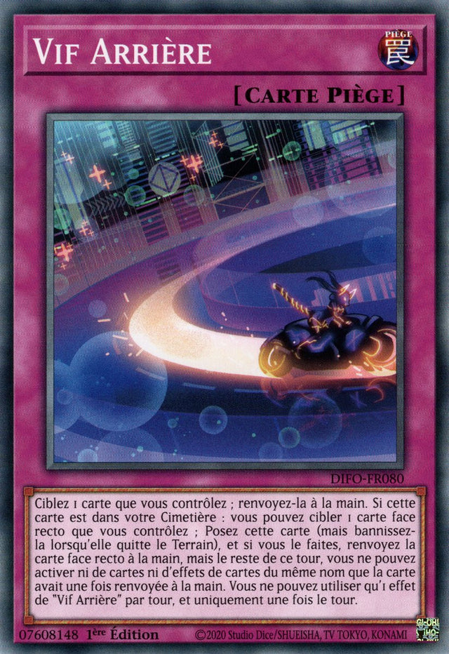 Vif Arrière - DIFO-FR080 - Cartes Yu-Gi-Oh!