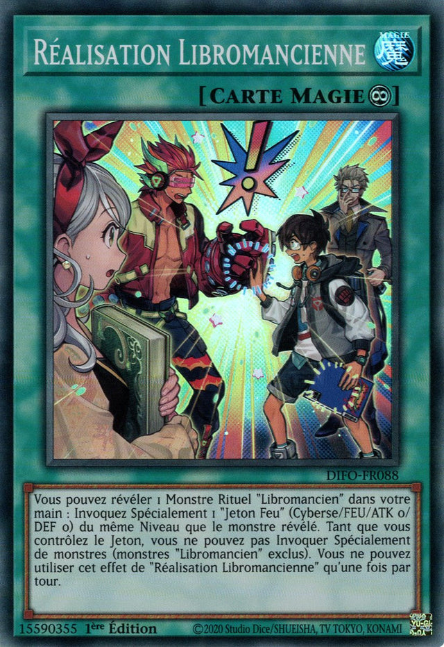 Réalisation Libromancienne - DIFO-FR088 - Cartes Yu-Gi-Oh!