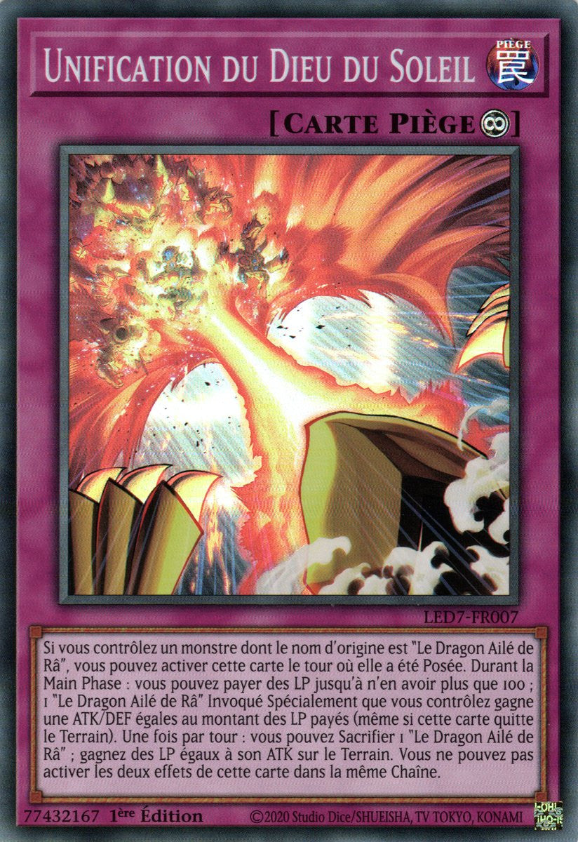 LED7-FR007 Unification du Dieu du Soleil