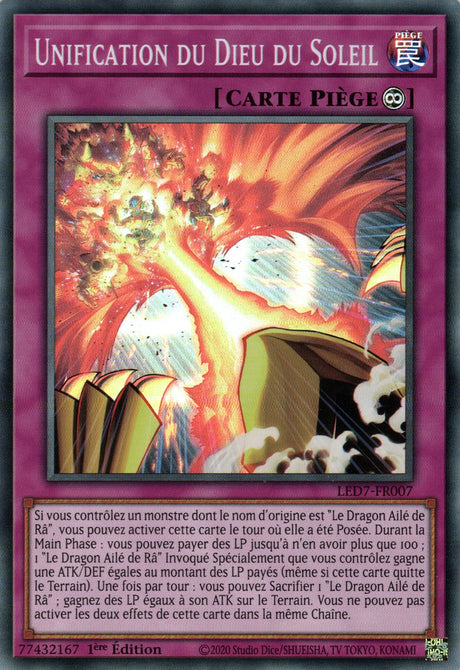 LED7-FR007 Unification du Dieu du Soleil