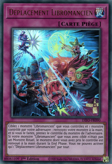 Déplacement Libromancien - DIFO-FR090 - Cartes Yu-Gi-Oh!
