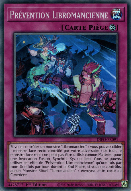 Prévention Libromancienne - DIFO-FR091 - Cartes Yu-Gi-Oh!
