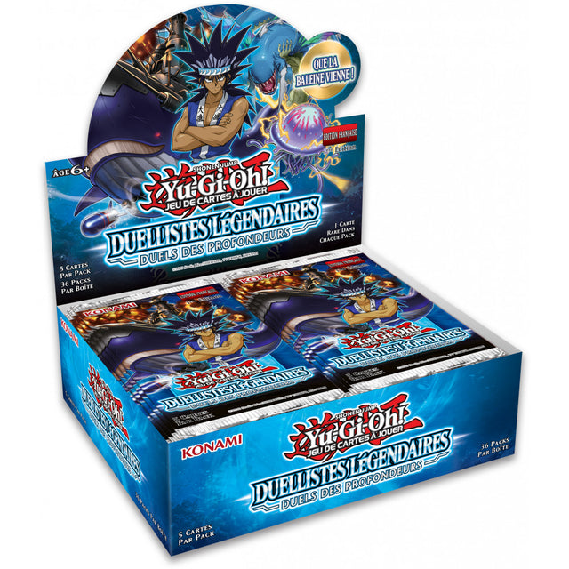 Display / Boîtes de 36 Boosters Duellistes Légendaires : Duels des Profondeurs - Yu-Gi-Oh!