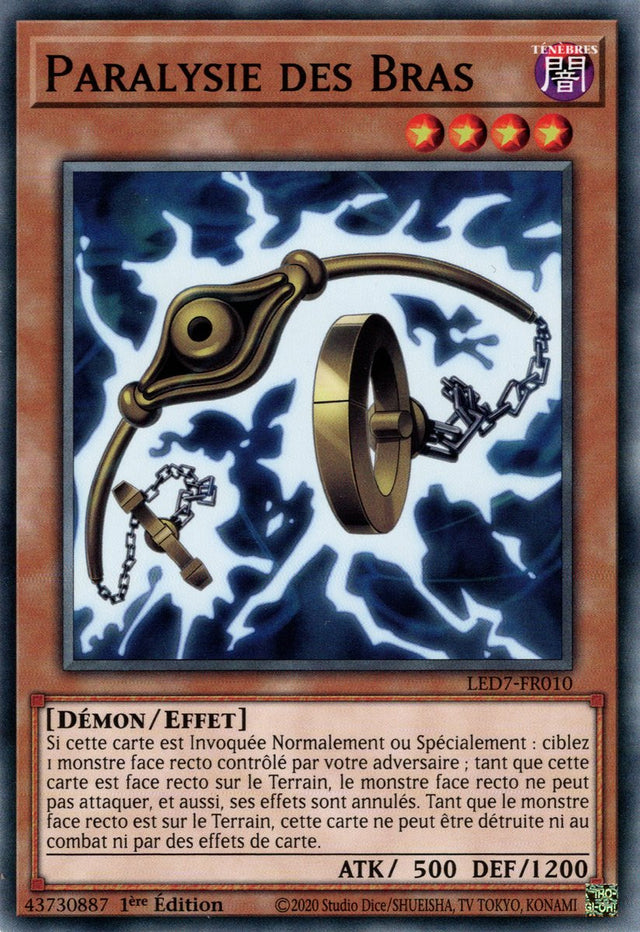 LED7-FR010 Paralysie des Bras