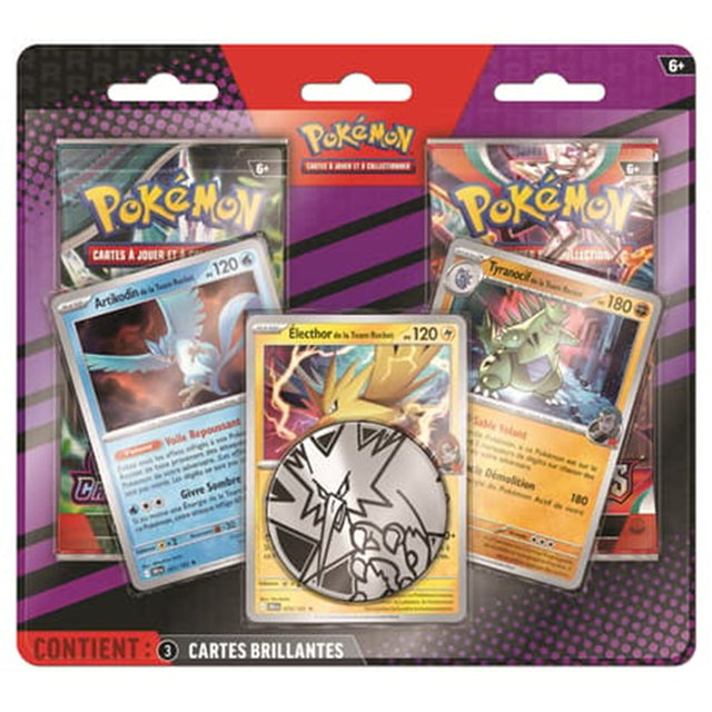 Duo Pack de 2 Boosters Octobre 2025 : Artikodin, Électhor et Tyranocif - Pokémon - DracauGames