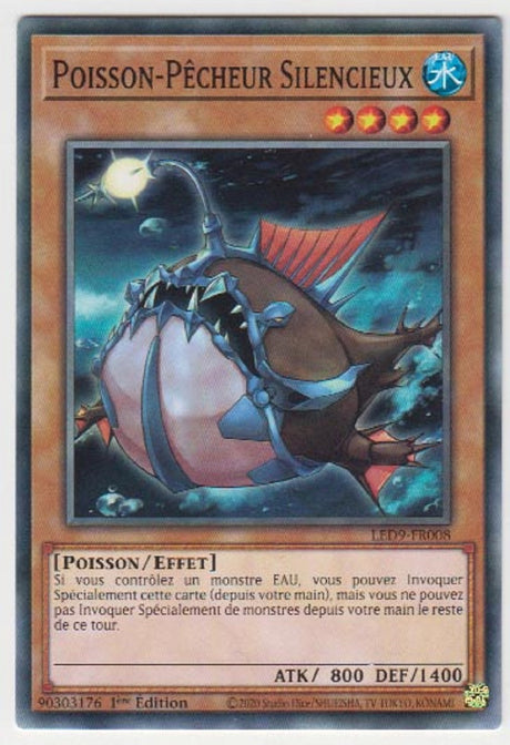 Poisson-Pêcheur Silencieux - LED9-FR008 - Cartes Yu-Gi-Oh!