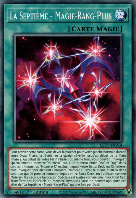 La Septième - Magie-Rang-Plus - LED9-FR014 - Cartes Yu-Gi-Oh!