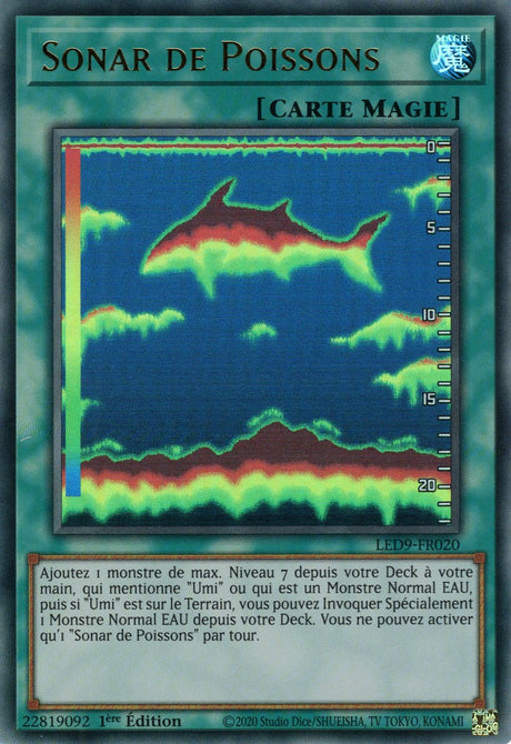 Sonar de Poissons - LED9-FR020 - Cartes Yu-Gi-Oh!