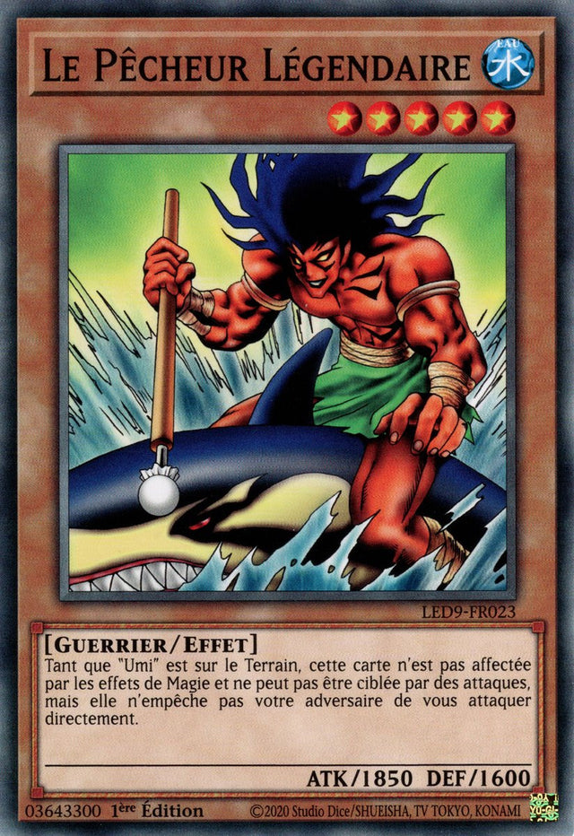 Le Pêcheur Légendaire - LED9-FR023 - Cartes Yu-Gi-Oh!