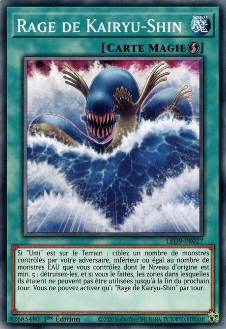 Rage de Kairyu-Shin - LED9-FR027 - Cartes Yu-Gi-Oh!