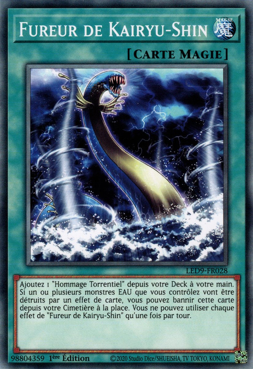 Fureur de Kairyu-Shin - LED9-FR028 - Cartes Yu-Gi-Oh!