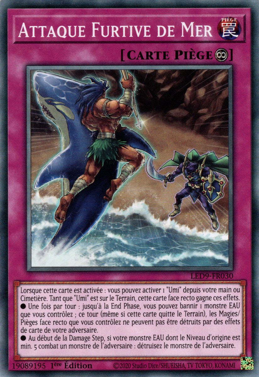 Attaque Furtive de Mer - LED9-FR030 - Cartes Yu-Gi-Oh!