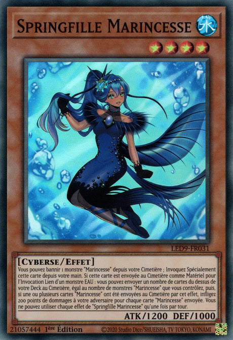 Springfille Marincesse - LED9-FR031 - Cartes Yu-Gi-Oh!