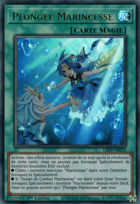 Plongée Marincesse - LED9-FR035 - Cartes Yu-Gi-Oh!